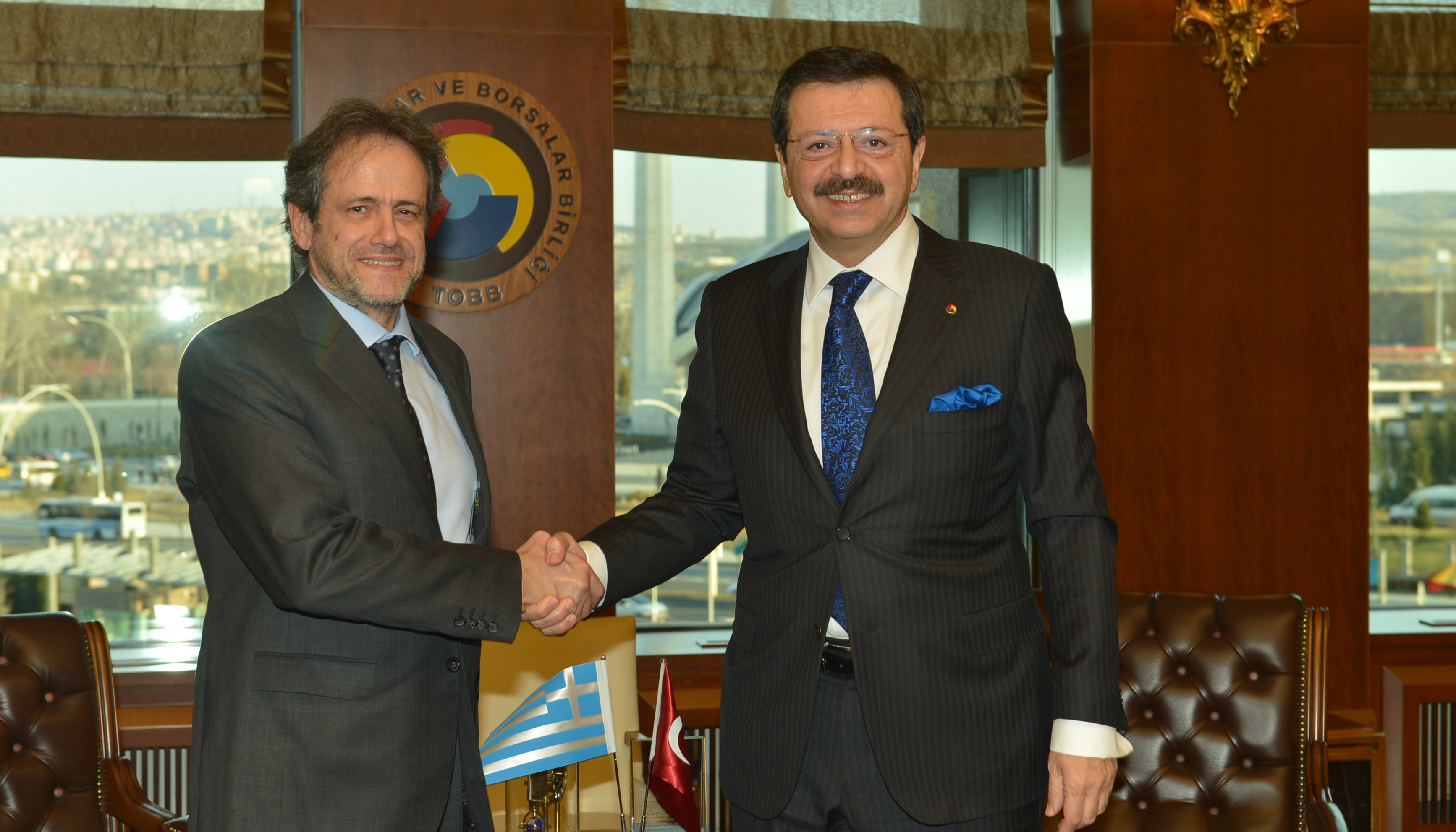 Greek Ambassador Loukakis visited TOBB